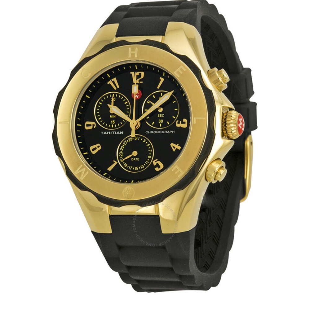 Michele Tahitian Jelly Bean Black Dial Ladies Watch
Item No. MWW12F000088